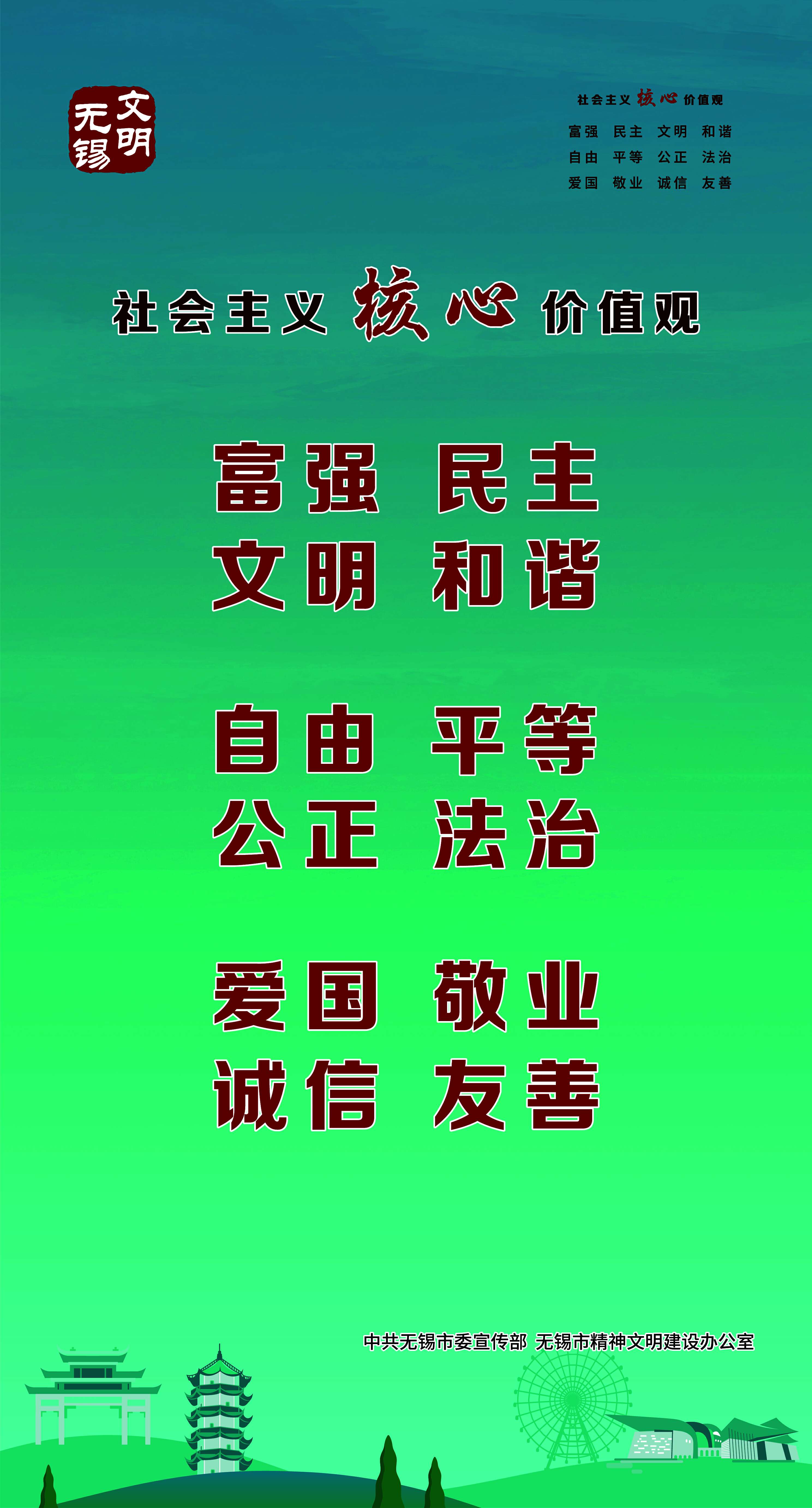 文明海报-02-文明城市创建系列海报之六【图】